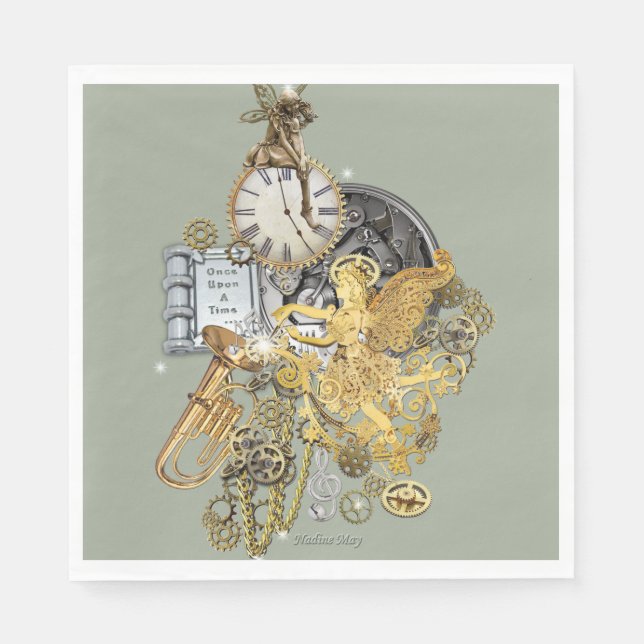 Once upon A Time Paper Napkins (Front)