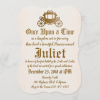 Once Upon a Time - Princes Invitation