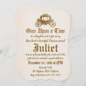 Once Upon a Time - Princes Invitation (Front/Back)