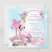 Once Upon a Time Princess Baby Shower Invitation (Back)
