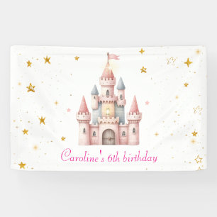 Once upon a time, Princess Birthday Banner