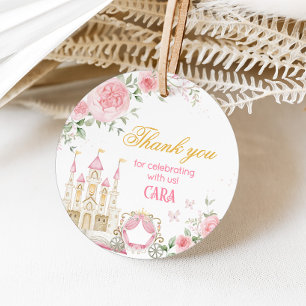Once Upon a Time Princess Birthday Party Favor Tags