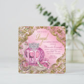 Once Upon a Time Royal Princess Quinceañera Invitation (Standing Front)