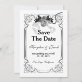 Once Upon A Time Save The Date Card (Front)