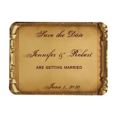 Once Upon A Time Save The Date Magnet