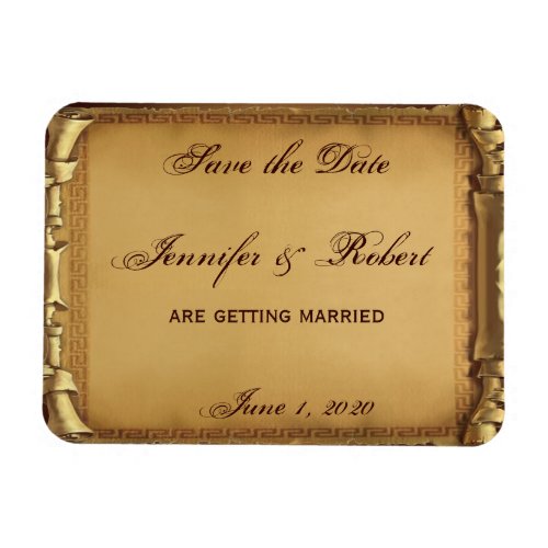 Once Upon a Time Save the Date Magnet
