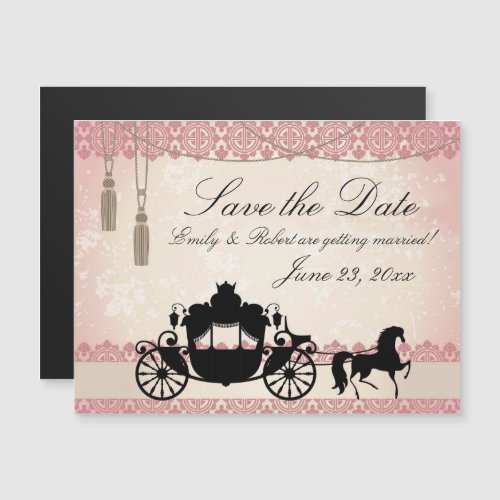 Once Upon a Time Save the Date Magnetic Invitation