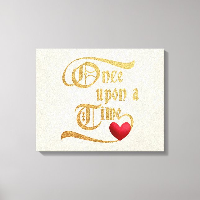 Once Upon a Time Shimmering Canvas (Front)