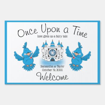 Once Upon A Time Sign by HeeHeeCreations at Zazzle