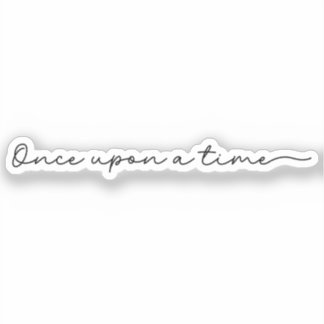 Once Upon a Time Sticker