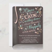 Sage Green Once Upon a Time DIY Scroll Invitations