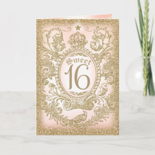 Once Upon a Time Sweet 16 Invitation