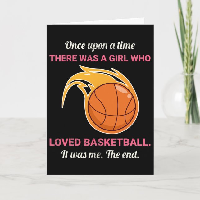 Once Upon A Time There Was A Girl Who Loved Bysket Card (Front)