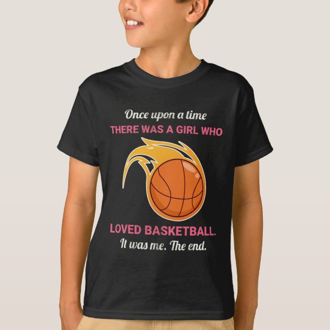 Once Upon A Time There Was A Girl Who Loved Bysket T-Shirt (Front)