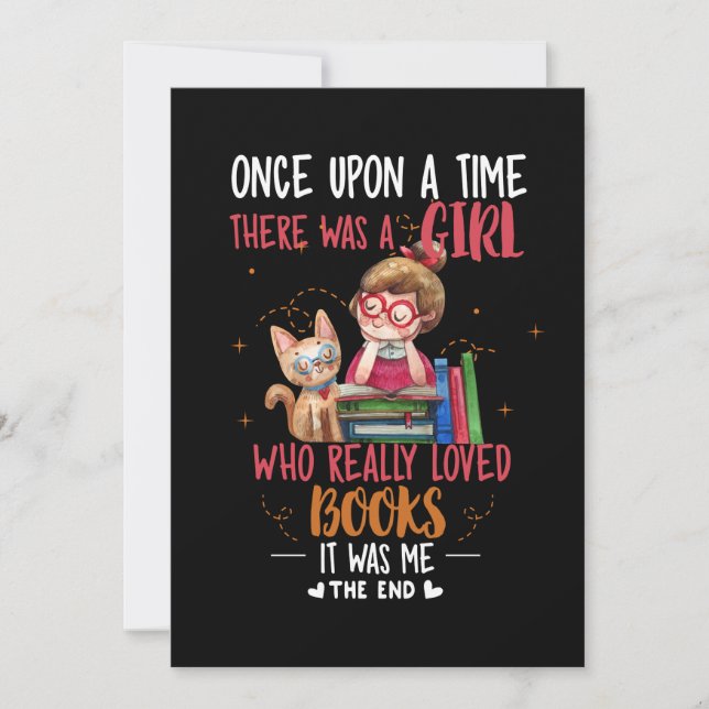 Once Upon A Time There Was A Girl Who Really Books (Front)