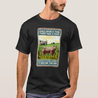 Once Upon A Time There Was A Man Cow Breed Limous T-Shirt