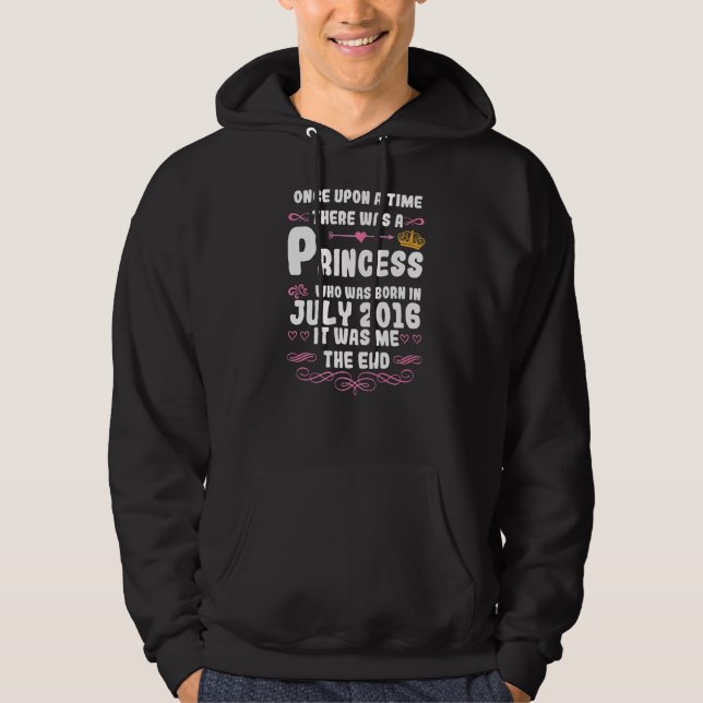 Once Upon A Time There Was A Princess July 2016 Bi Hoodie (Front)