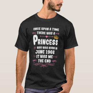 Once upon a time there was a princess June 1966 B T-Shirt