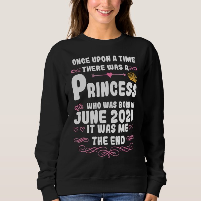 Once Upon A Time There Was A Princess June 2020 Bi Sweatshirt (Front)