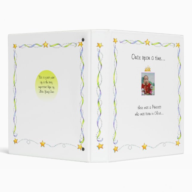 Once upon a time there was a Princess...lifebook Binder (Background)