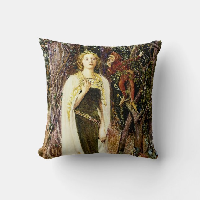 Once Upon a Time Throw Pillow (Front)