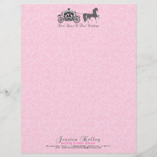 Once Upon A Time Wedding Horse & Carriage Letterhead