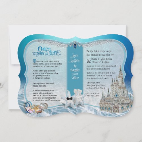 Once Upon A Time Wedding Invitation