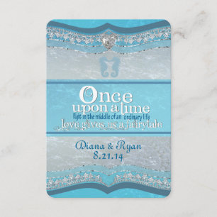 Once Upon A Time Wedding Thank You Cards