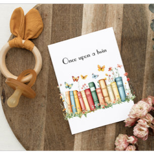 Once Upon A Twin Book Napkins