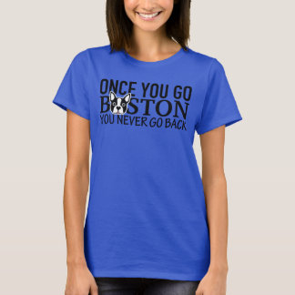 "ONCE YOU GO BOSTON" Women's Muscle Tank