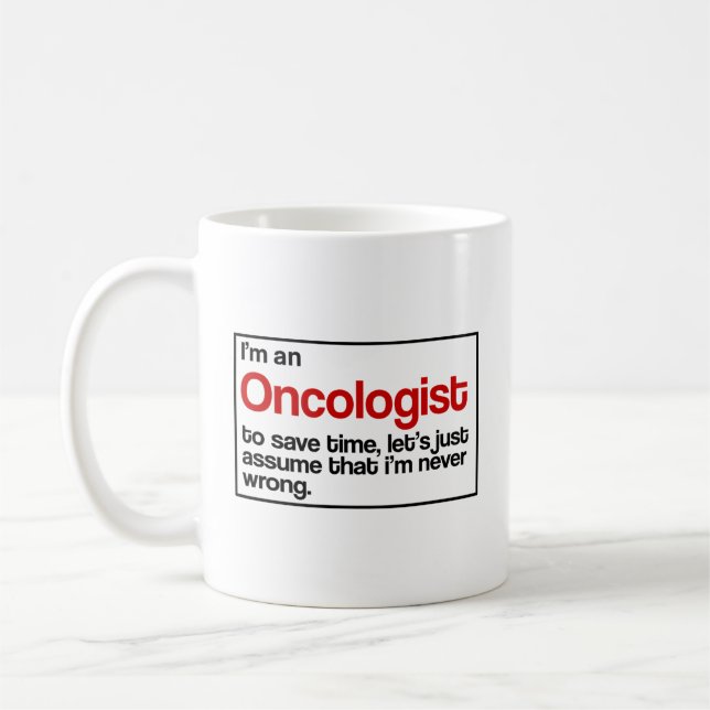 Oncologist Coffee Mug (Left)