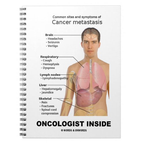 Oncologist Inside Symptoms Of Cancer Notebook