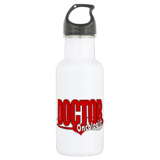 ONCOLOGIST LOGO BIG RED DOCTOR WATER BOTTLE