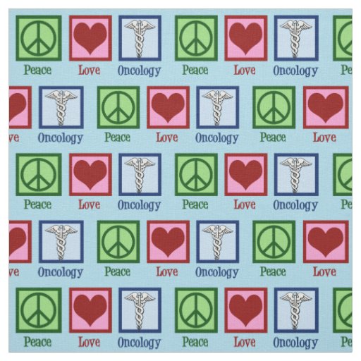 Oncologist Peace Love Oncology Office Fabric