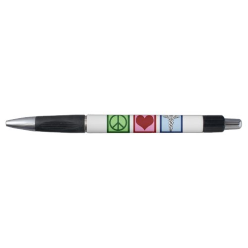 Oncologist Peace Love Oncology Office Pen
