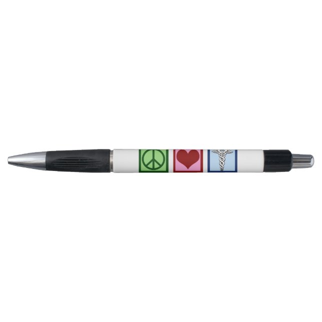 Oncologist Peace Love Oncology Office Pen (Front)