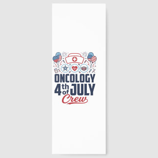 Oncology 4th of July Crew Medical Patriotic Shirt Bookmarks