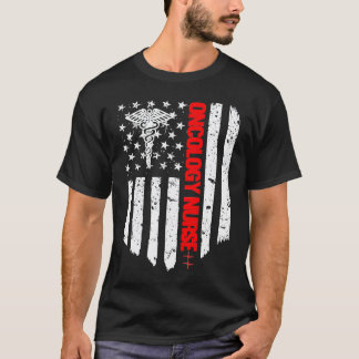 Oncology Nurse American Flag RN Registered Nurse G T-Shirt