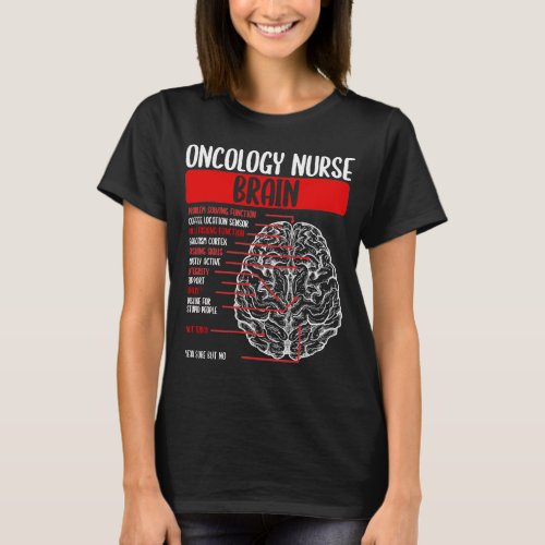 Oncology Nurse Badge Oncology Nursing Accessoires T_Shirt