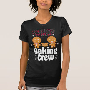 Oncology Nurse Baking Crew family matching Christm T-Shirt