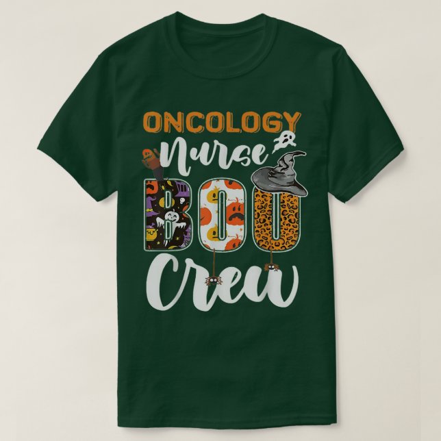 Oncology Nurse Boo Crew Cute 2610 T-Shirt (Design Front)