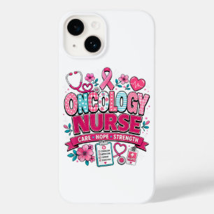Oncology Nurse Breast Cancer Awareness Case-Mate iPhone 14 Case