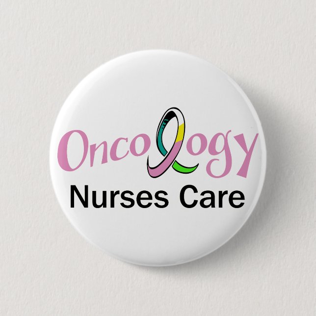 Oncology Nurse Button (Front)