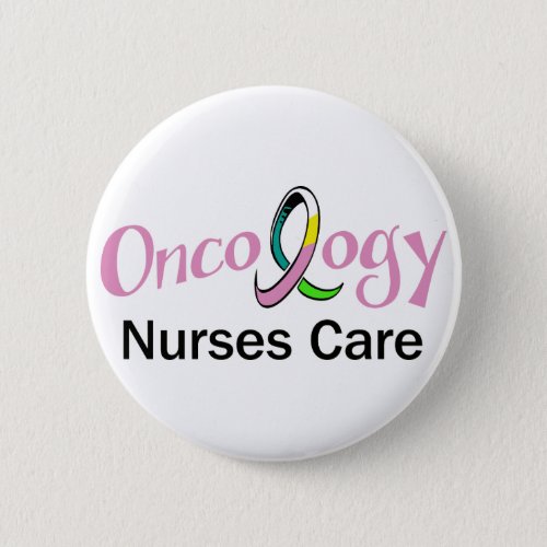 Oncology Nurse Button
