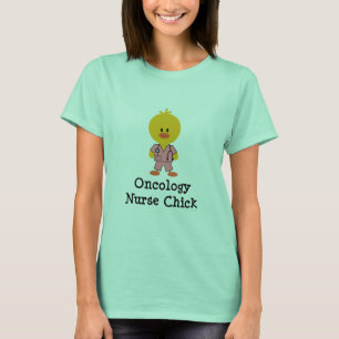Oncology Nurse Chick Ringer T-shirt