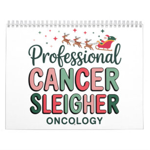 Oncology Nurse Christmas Cancer Chemo Oncology  Calendar