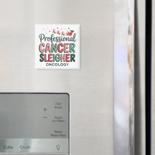 Oncology Nurse Christmas Cancer Chemo Oncology  Magnet