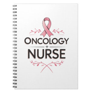 Oncology Nurse Floral Notebook