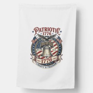 Oncology Nurse Floral Vintage Engraving Design_1 House Flag