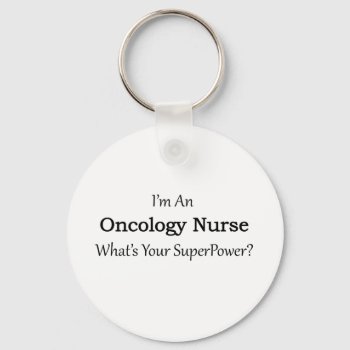 Oncology Nurse Keychain by medical_gifts at Zazzle